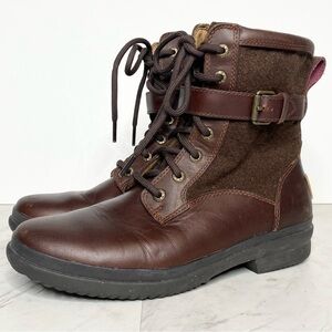 UGG Kesey Brown Waterproof Lace Up Boot 7